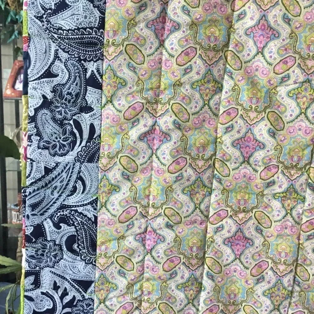 Handmade Quilt 46” x 77”